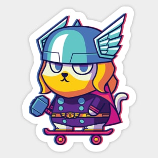 CatSoki ThunderCat Sticker